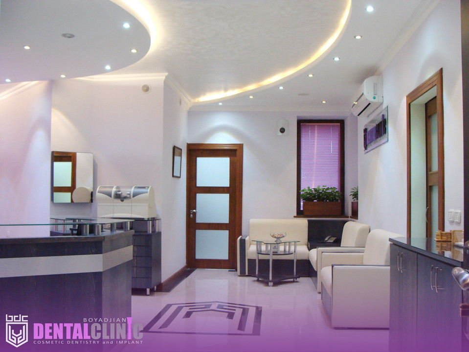 Clinic reception and waiting area